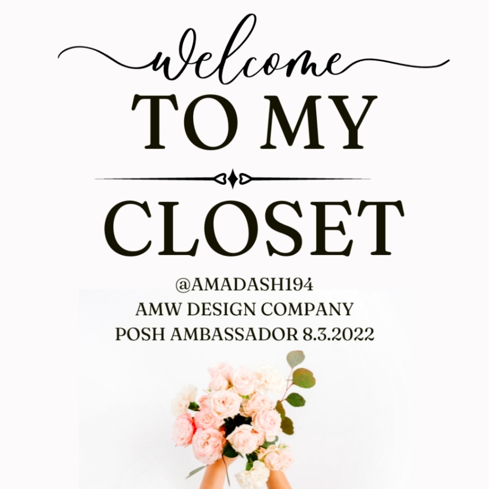 Welcome to my closet